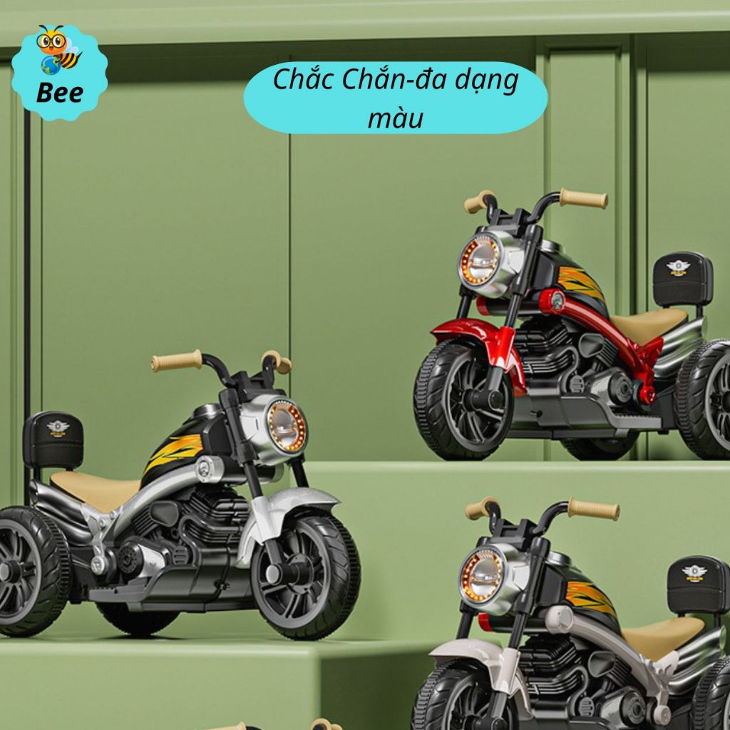 Xe máy điện Cho Bé,Xe điện trẻ em 3 bánh,Mô tô cho bé giá rẻ