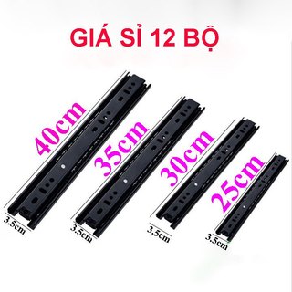 Ray trượt bi 3 tầng chuyên dành cho ngăn kéo giá sỉ 4 cặp và 12 cặp