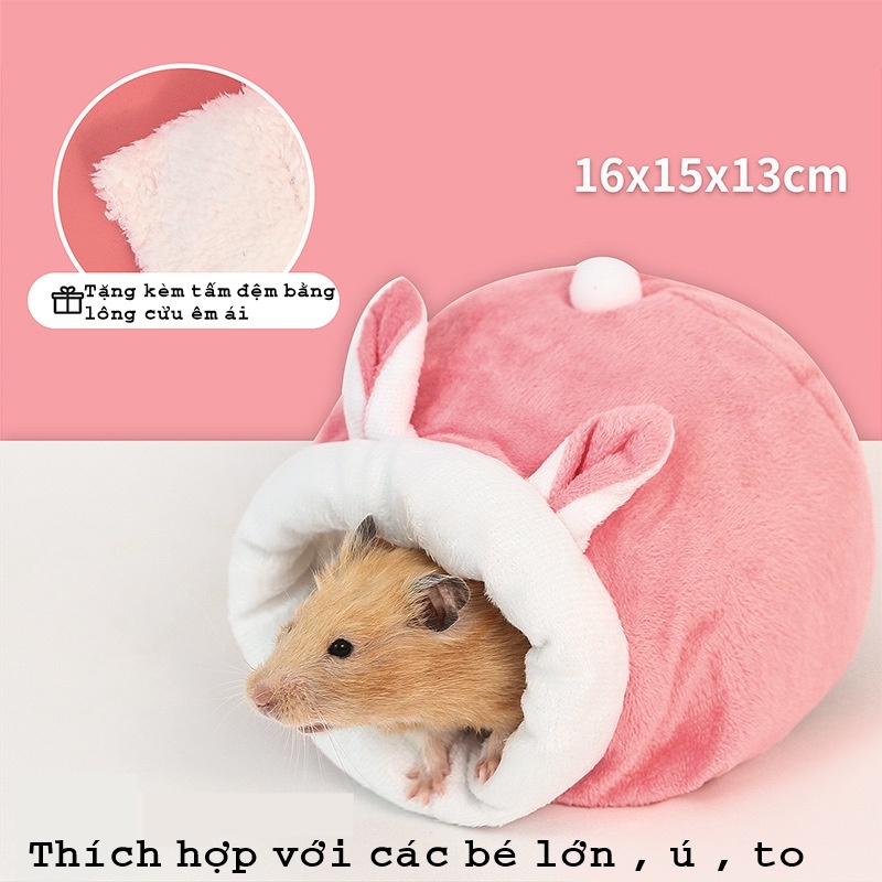 Nhà ngủ bông cho hamster