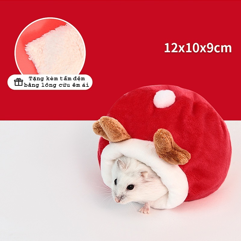 Nhà ngủ bông cho hamster