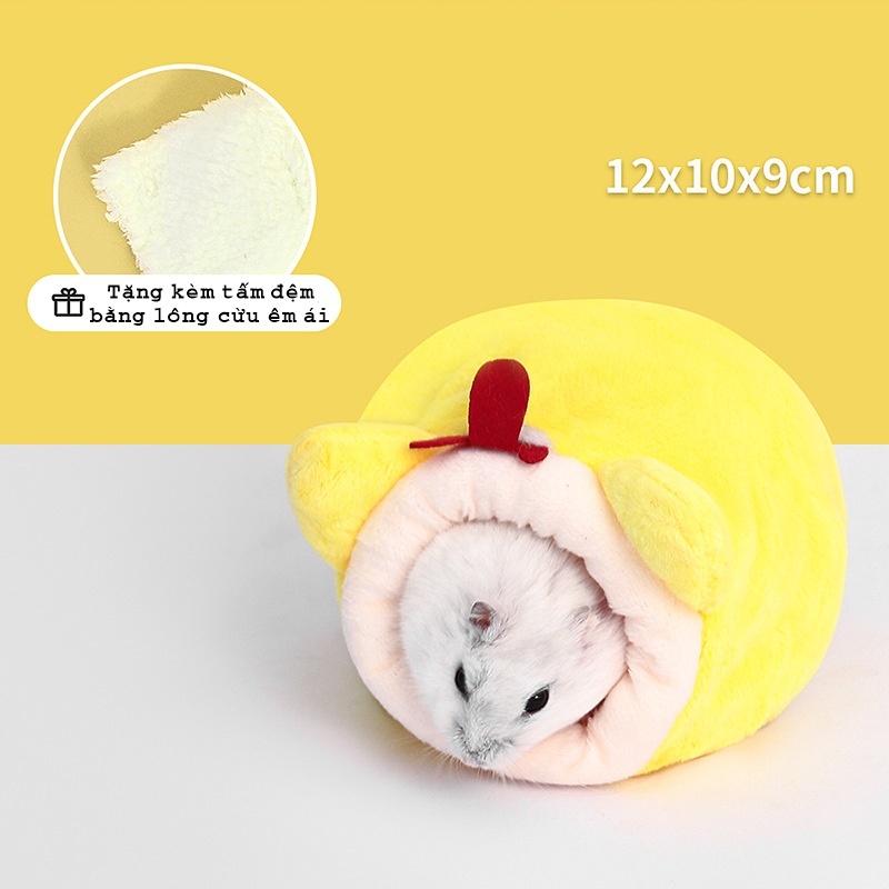 Nhà ngủ bông cho hamster