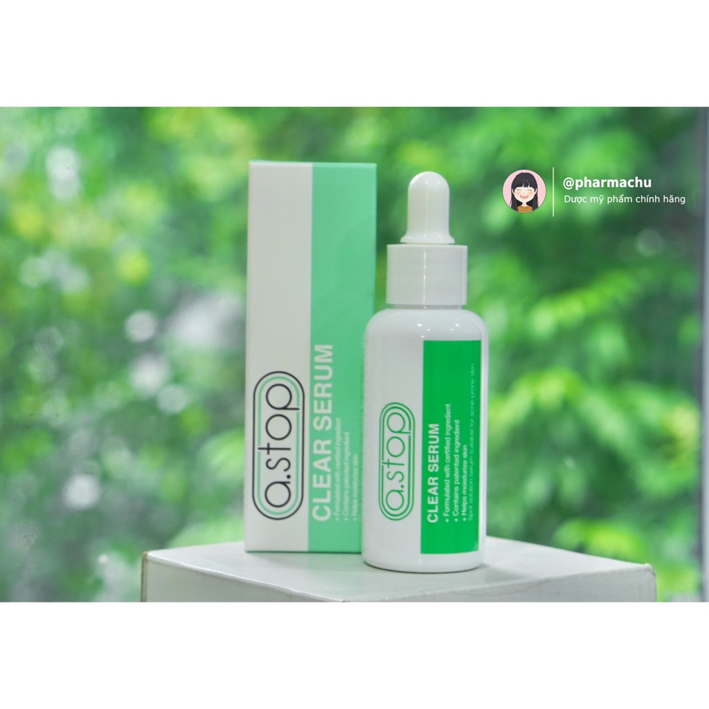 Serum Astop giảm mụn ẩn mụn đầu đen