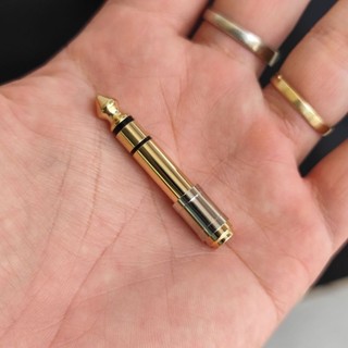 Giắc chuyển 3.5mm ra 6.3mm carbon cao cấp