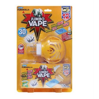 Bộ miếng xông đuổi muỗi Jumbo Vape hương hoa lài mẫu mới