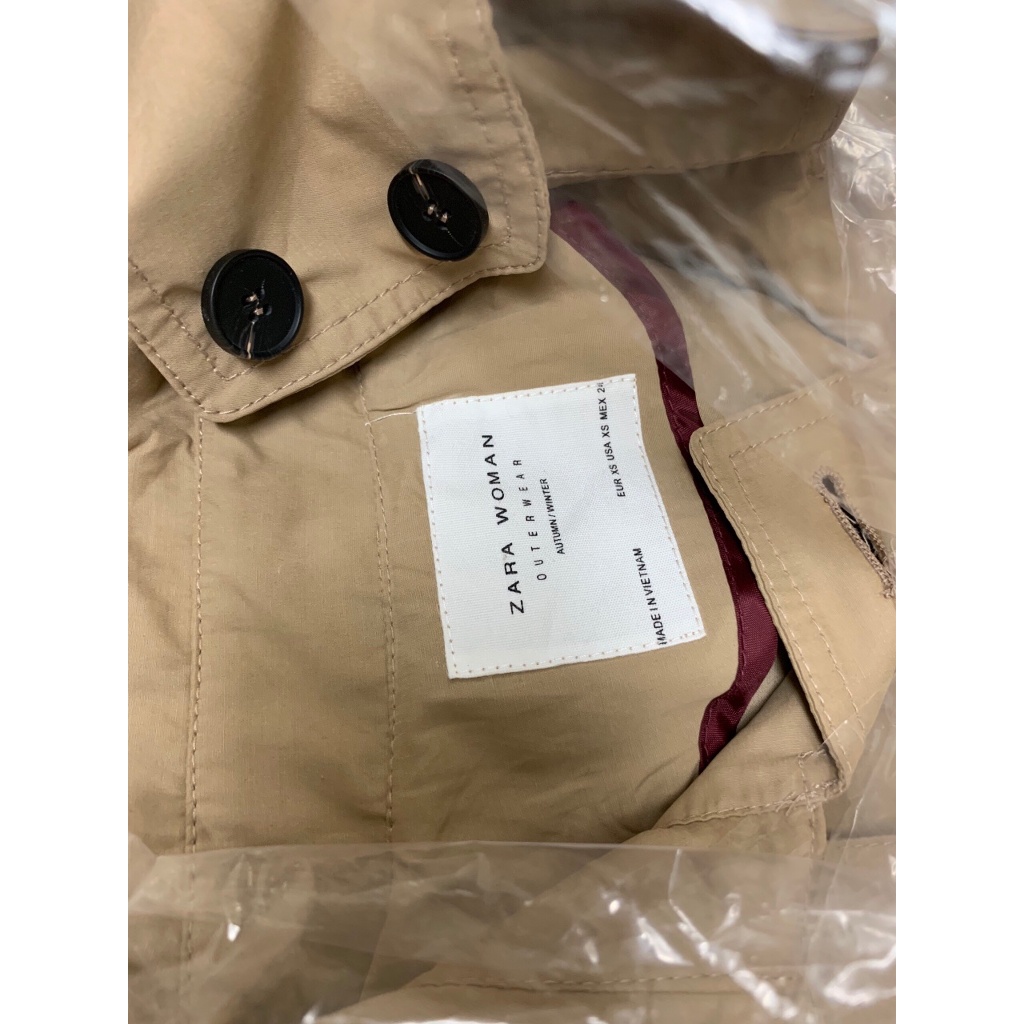 Áo khoác kaki Zara Woman