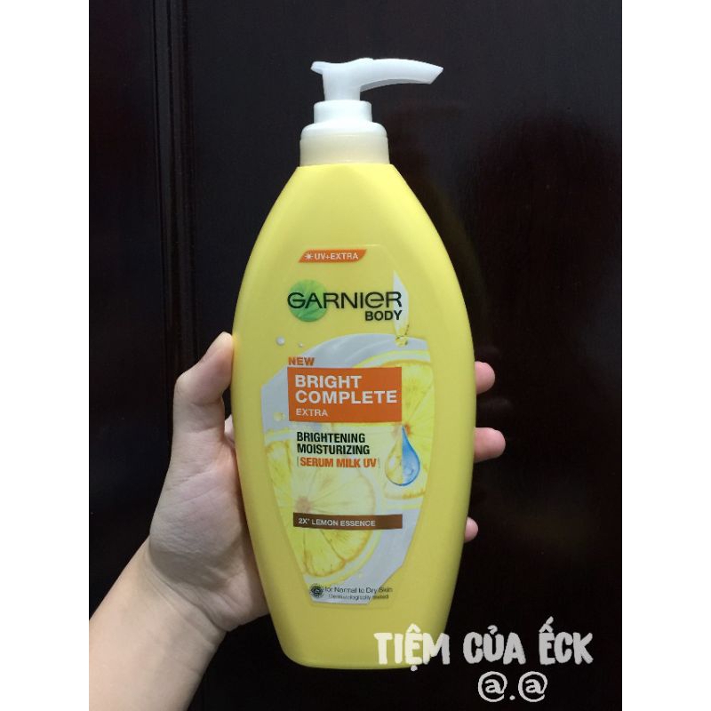 DƯỠNG THỂ GARNIER THÁI LAN TRẮNG SÁNG DA CHÍNH HÃNG