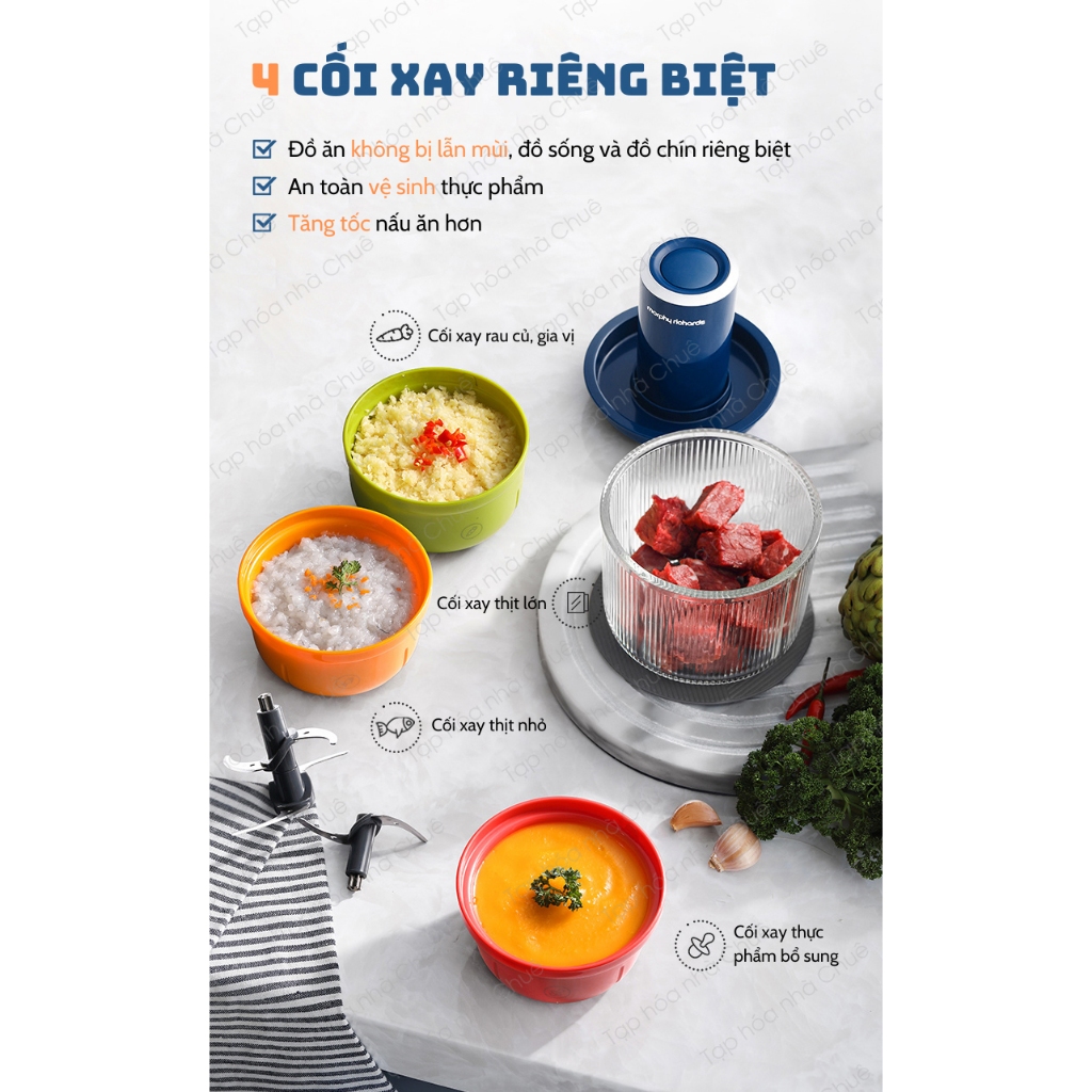 MÁY XAY MINI ĐA NĂNG MORPHY RICHARDS MR9405