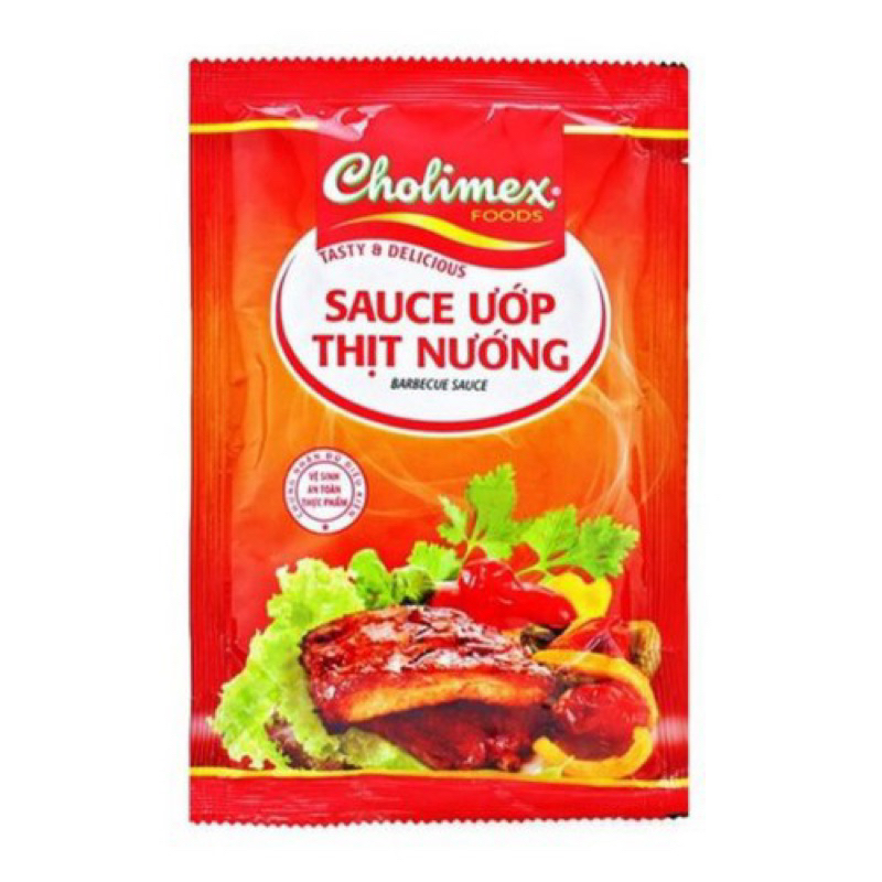 Xốt ướp thịt nướng Cholimex 600g,200g và 70g