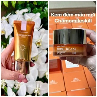 Combo kem ngày đêm Chamomileskill hàng chuẩn