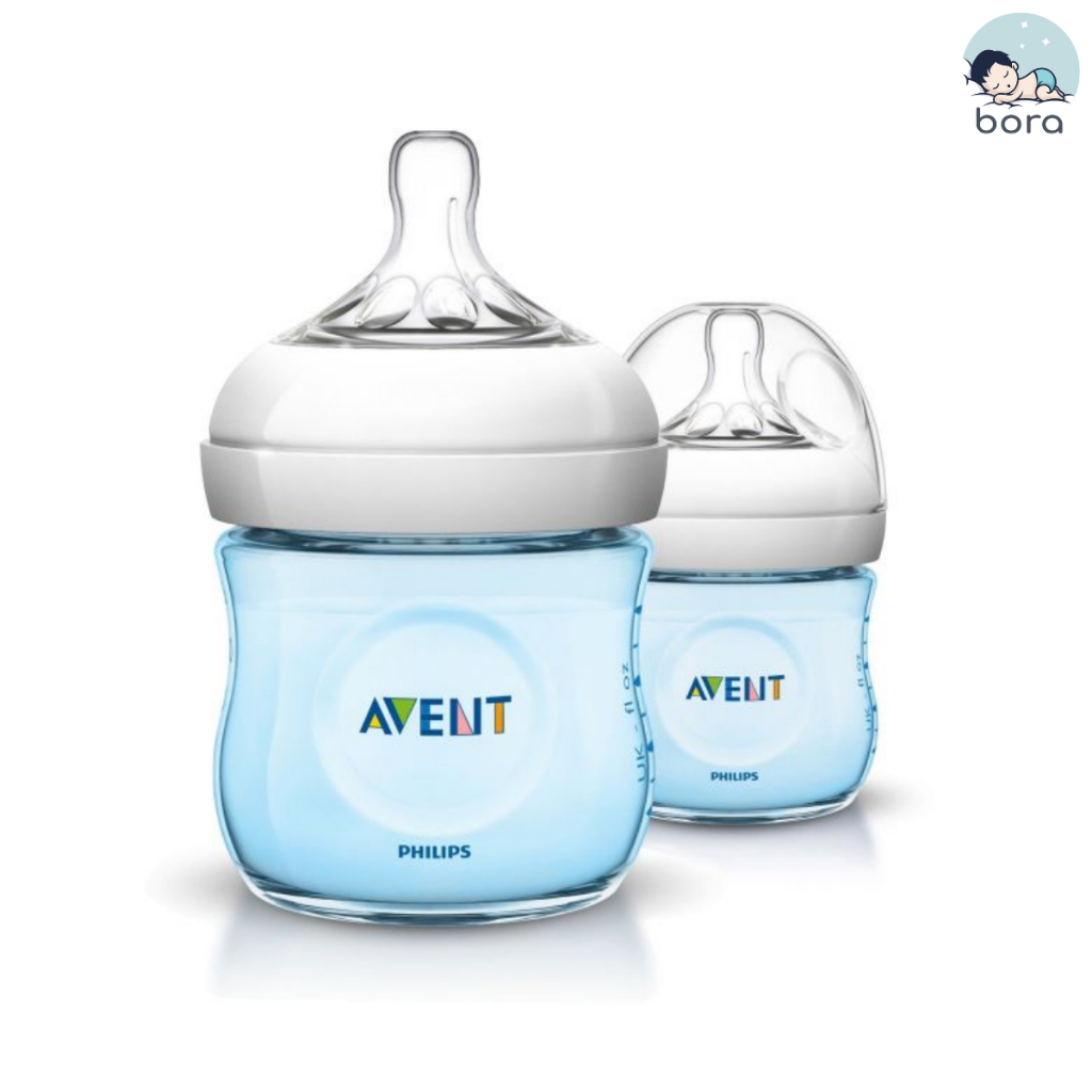 Bình sữa Avent Natural xanh, hồng 125ml 260ml chính hãng