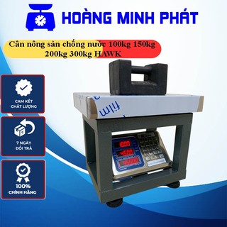 Cân ghế điện tử tích điện chống nước hawk 100kg 150kg 200kg 300kg 500kg 60kg