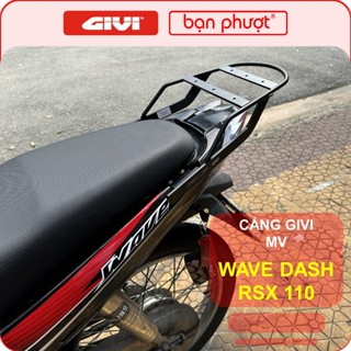 Cảng Givi Wave Dash R/S, Wave RSX 110 2012,2013 - Baga Givi Sau Xe Wave RSX110 Đời 2012, 2013, Wave Dash R/S - Bạn Phượt