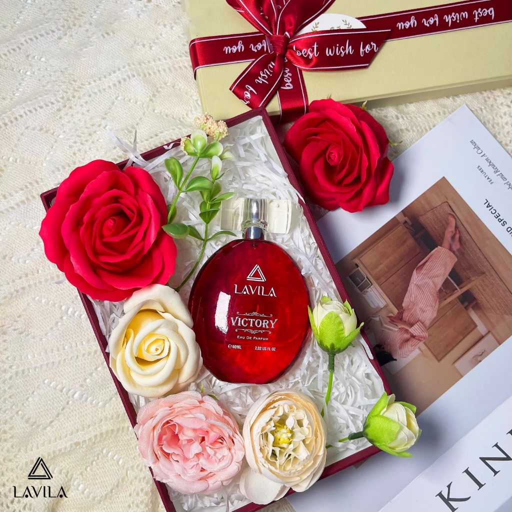 Nước Hoa Nữ Lavila Victory 60ml Chính hãng - Mùi Hương Quyến Rũ Thơm Lâu 8-12 Tiếng