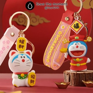 Móc khóa Doraemon Doibear chính hãng chủ đề Doraemon thần tài may mắn