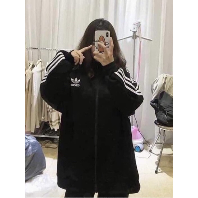 Áo khoác đát rót vai chất nỉ