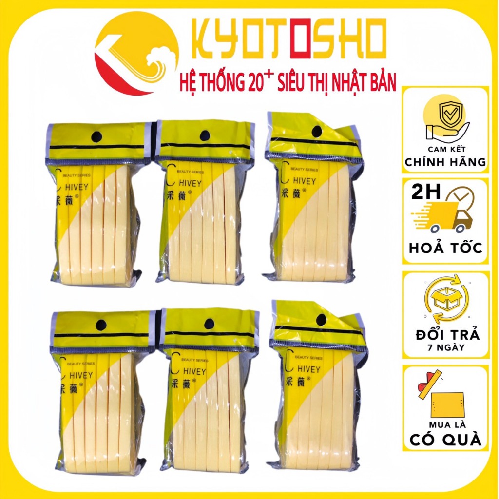 Bông nở rửa mặt Chivey