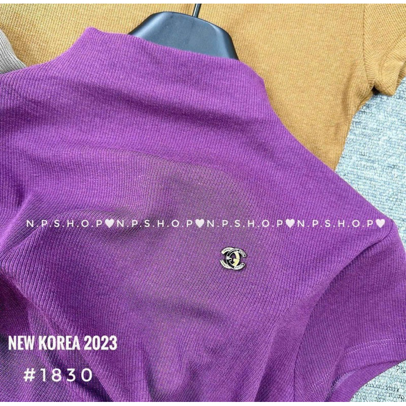 ÁO THUN CỔ LEO TAY HẾN TAG X HOTTREND HÀNG QCL1 MS21133