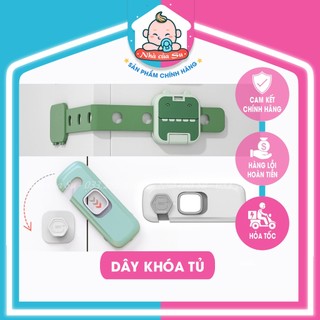 Khóa tủ lạnh, tủ đồ, dây đai khóa ngăn kéo cửa ra vào an toàn cho bé Nhà của Su