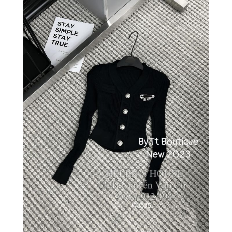 Áo len dài tay tag kim băng hàng QCL1