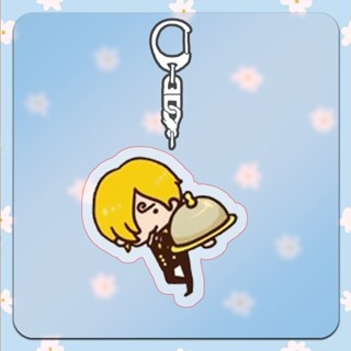 Móc khóa in hình ONE PIECE Đảo Hải Tặc quà tặng chibi mica anime xinh xắn arcylic manga dễ thương