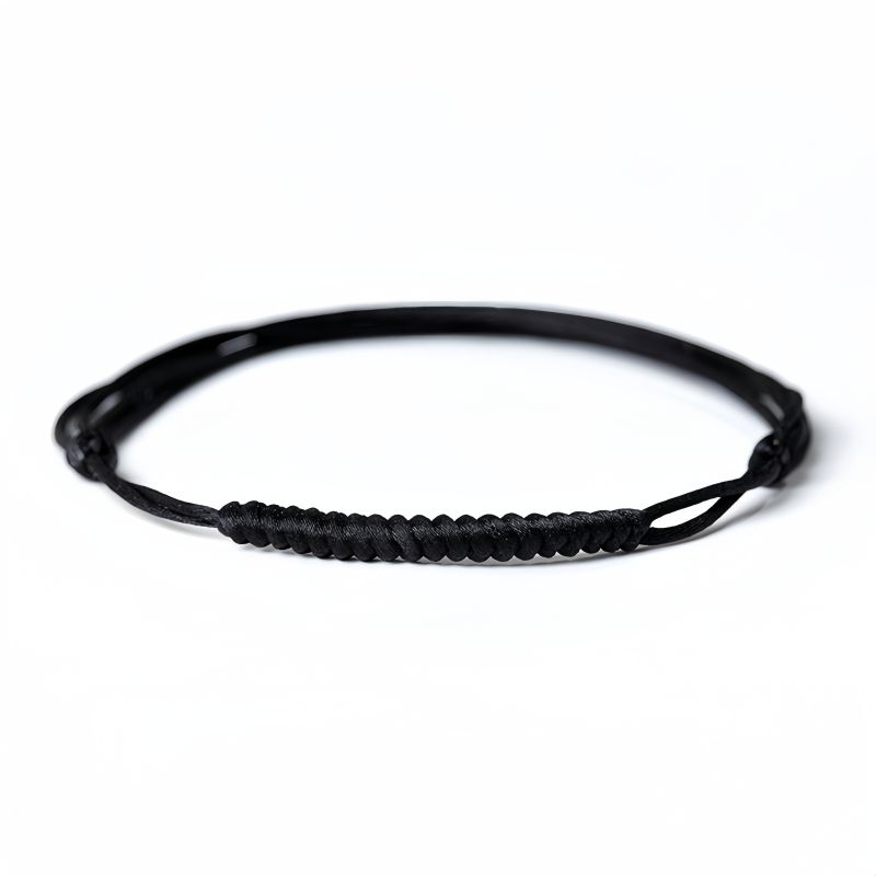 Lắc chân, vòng đeo chân dây đỏ và đen thời trang, cá tính cho nam và nữ