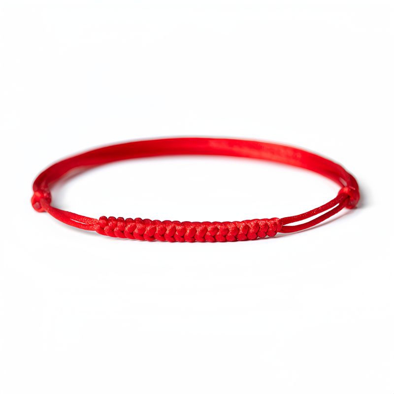 Lắc chân, vòng đeo chân dây đỏ và đen thời trang, cá tính cho nam và nữ