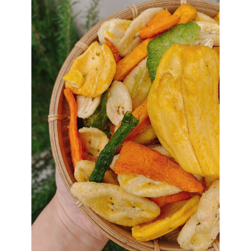 Rau Củ Sấy Giòn  | 300-500gr | Đặc sản Đà Lạt