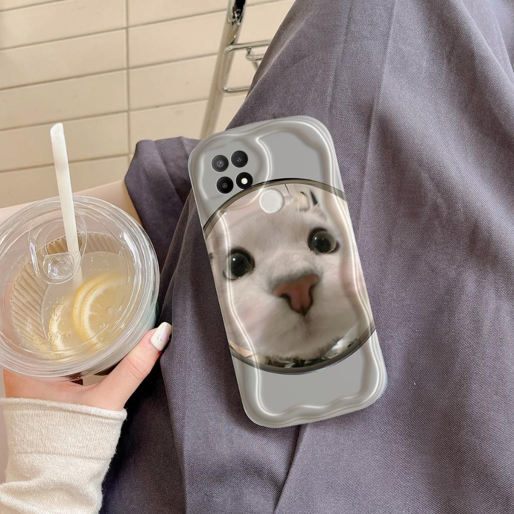 Ốp Lưng Samsung Oppo Vivo Xiaomi Redmi Realme hình Meme Meo Meo Cho Điện Thoại A15 A17 A12 A7 A57 A16 A16s A55 A16K A77