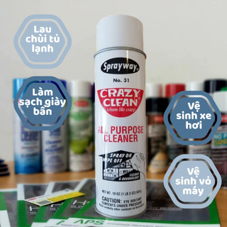 Chai xịt tẩy đa năng- Sprayway Crazy Cleaner 031