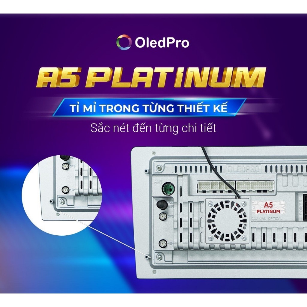 Màn Hình Android OLEDPRO A5 _ P450 theo xe CRV 2012_2017, 9 inch + 10 inch và kèm dưỡng jack nguồn zin theo xe