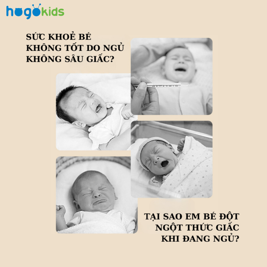 Khăn Quấn Bé Sơ Sinh Chống Giật Mình, Vải Cotton Mềm Mịn Thoáng Khí KT 35x80cm