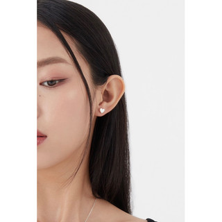 Bông tai khuyên tai trái tim Bạc 925 - Juliet earrings