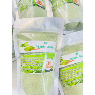 Bột cám gạo trà xanh 200gr- giá khuyến mãi 100 gói
