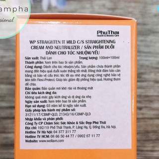 [ Chính Hãng ] CẶP THUỐC DUỖI WELLA 400ml x 2