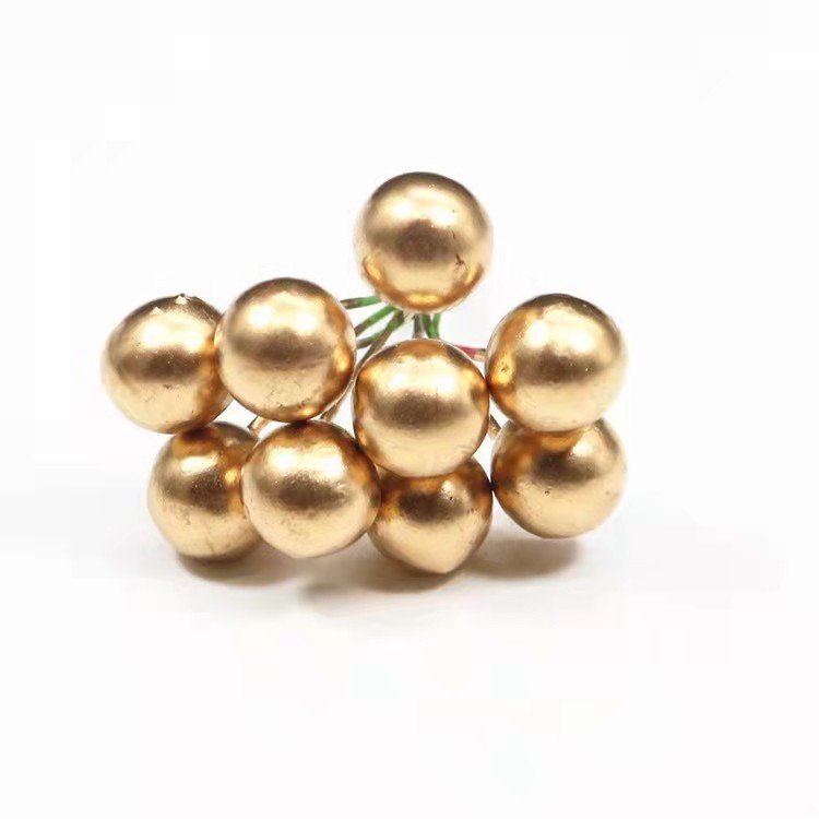 Sét 50 quả anh đào nhân tạo màu đỏ Size 1.2CM - Trang trí noel, làm oản, trang trí tết, decor