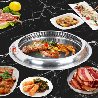 Bếp nướng than hoa hút khói âm bàn (bếp nướng hút khói dưới/ bếp âm)