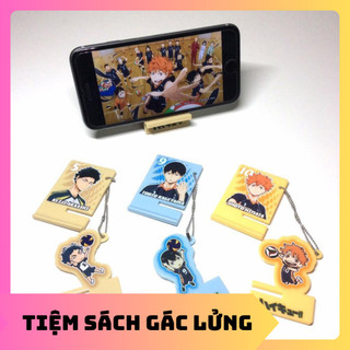 KEYCHAIN PHONE HOLDER HAIKYU Móc khóa kiêm giá đỡ điện thoại Haikyuu