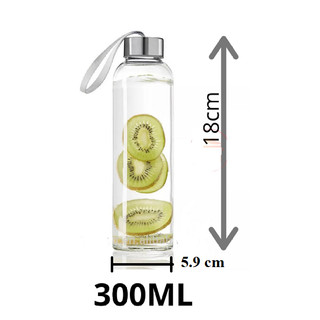 Chai thuỷ tinh 500ml nắp dây