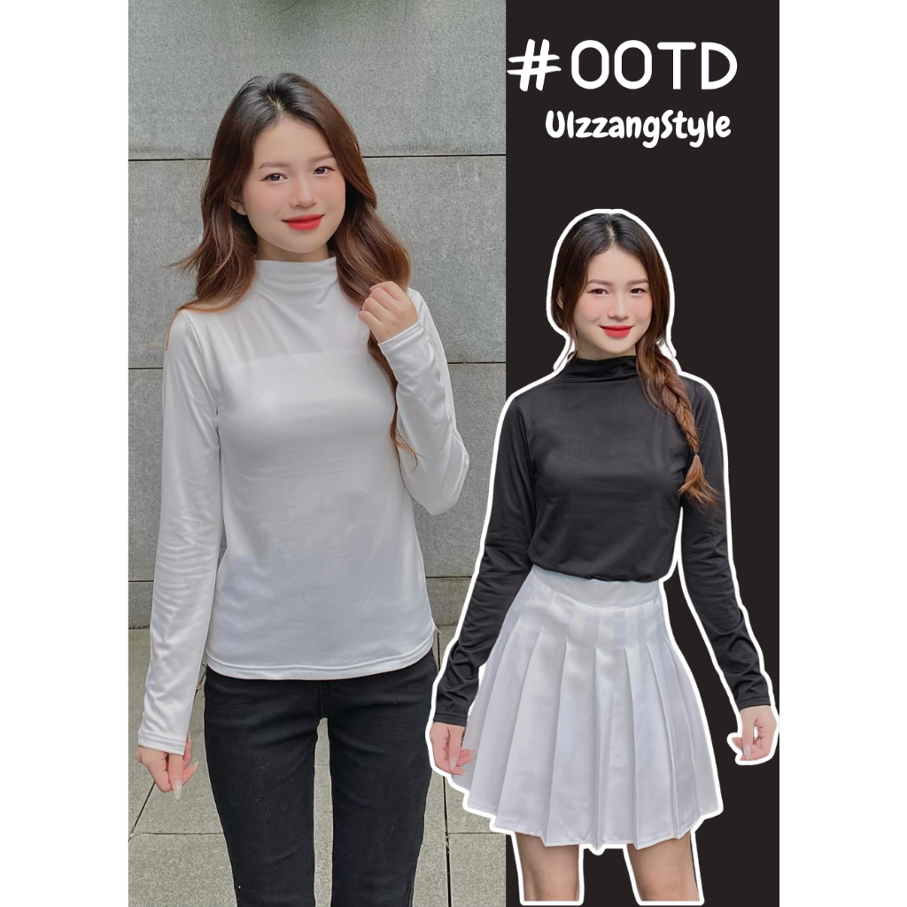Áo giữ nhiệt dài tay cổ lọ - 247store - Aothundaitay346