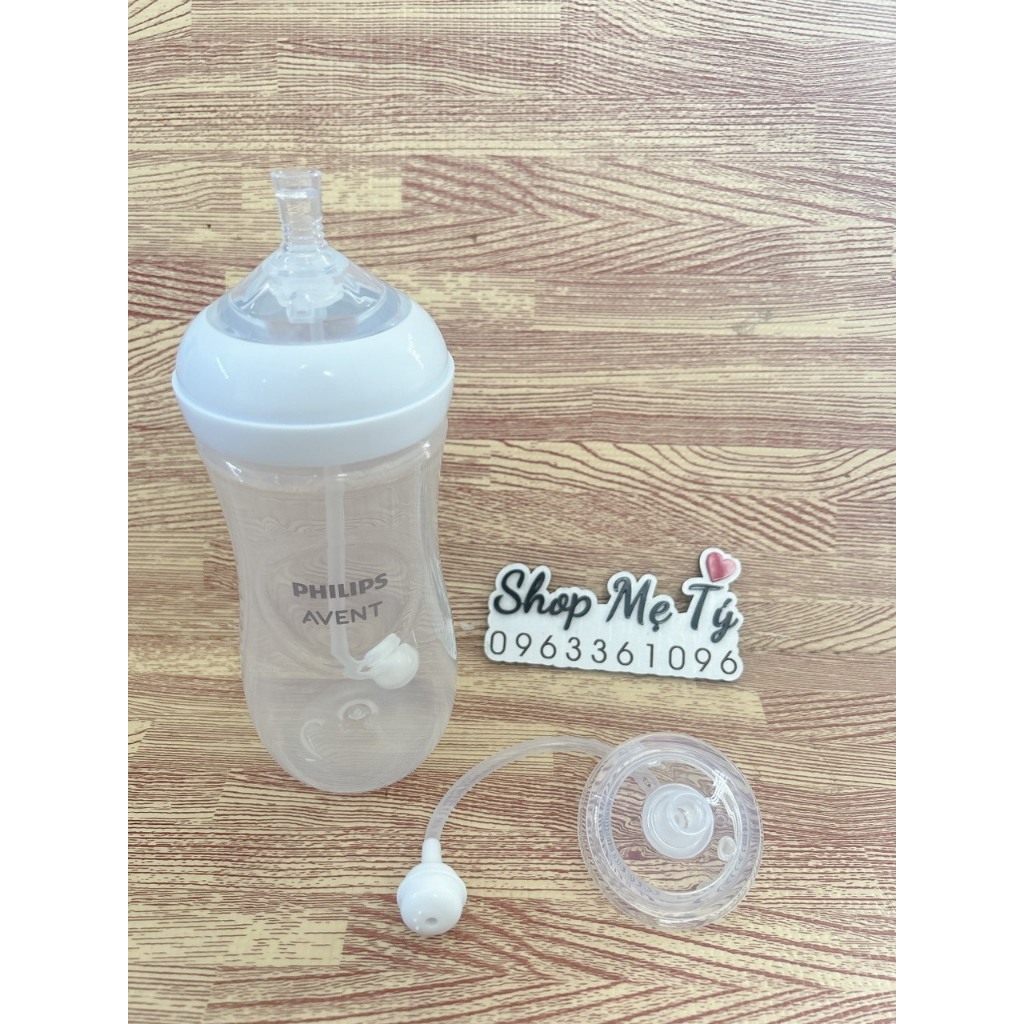 Set núm hút + dây tạ cho bình cổ rộng Avent, TGM / Phụ kiện tập hút cho bình Avent, TGM