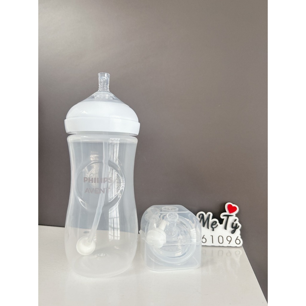Set núm hút + dây tạ cho bình cổ rộng Avent, TGM / Phụ kiện tập hút cho bình Avent, TGM
