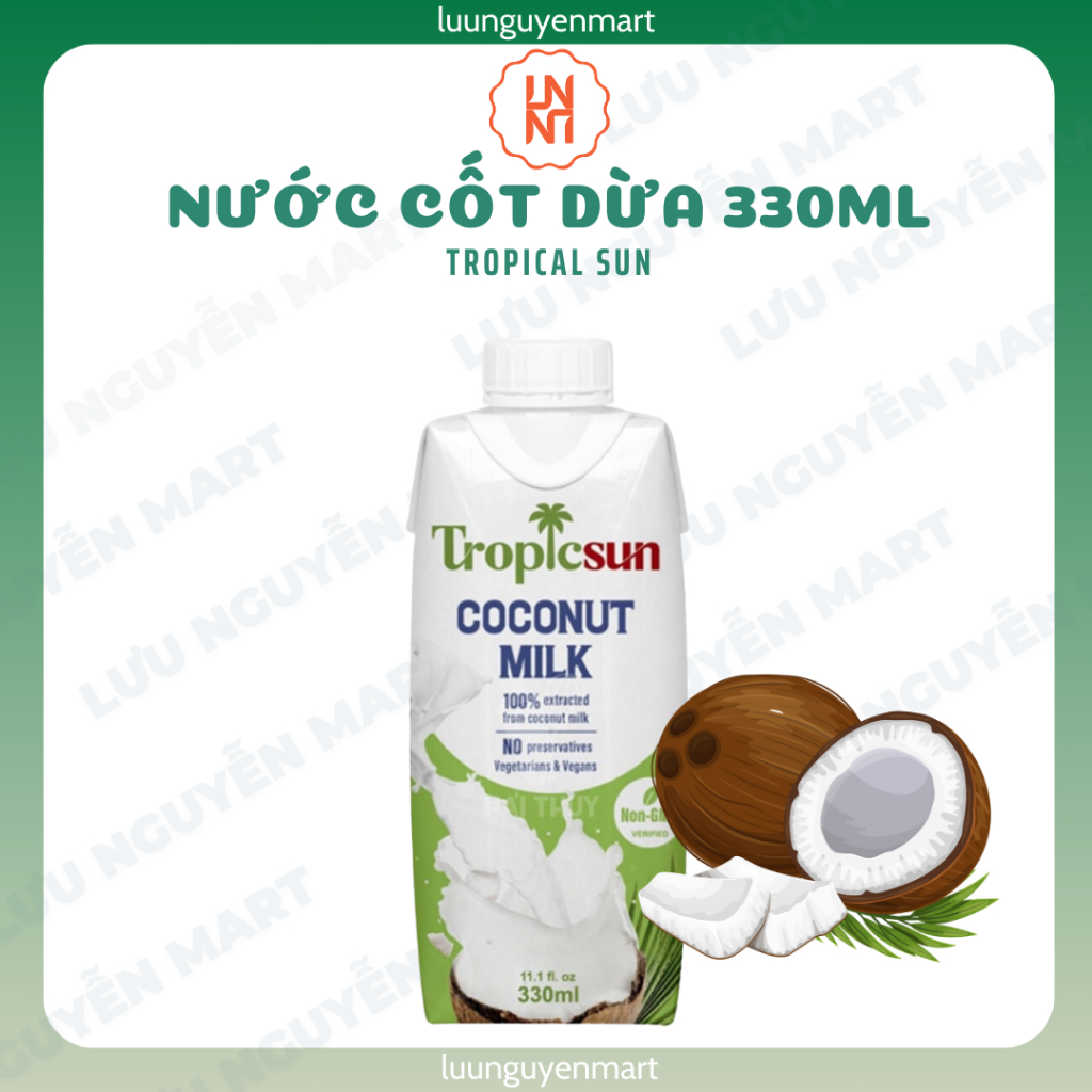 Nước cốt dừa VN Tropic Sun NIF - Hộp 330ml