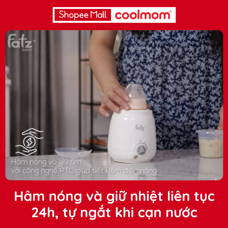 Máy hâm sữa và thức ăn siêu tốc 3 chức năng MONO 1 Fatzbaby / FB3003SL