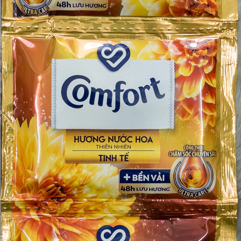 Nước xả vải compho  gói _20ml, nước xả quần áo giữ mùi thơm lâu, xả quần áo