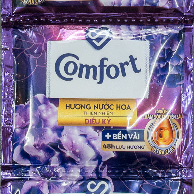 Nước xả vải compho  gói _20ml, nước xả quần áo giữ mùi thơm lâu, xả quần áo