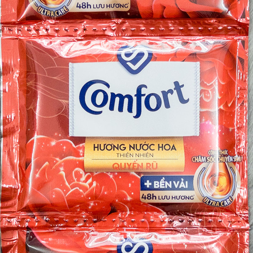 Nước xả vải compho  gói _20ml, nước xả quần áo giữ mùi thơm lâu, xả quần áo