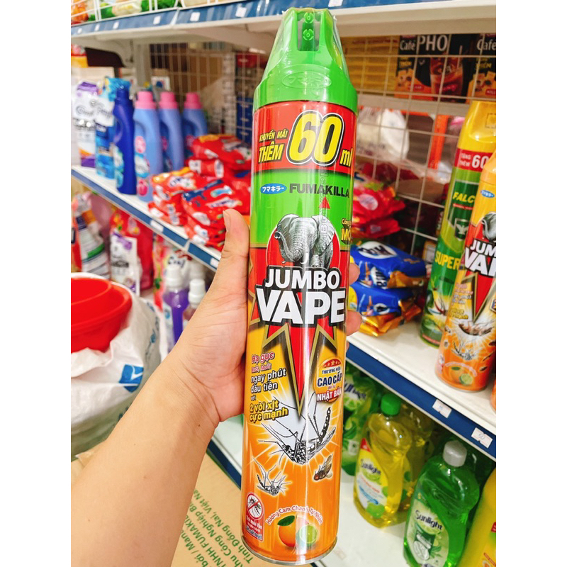 Xịt muỗi Jumbo Vape super