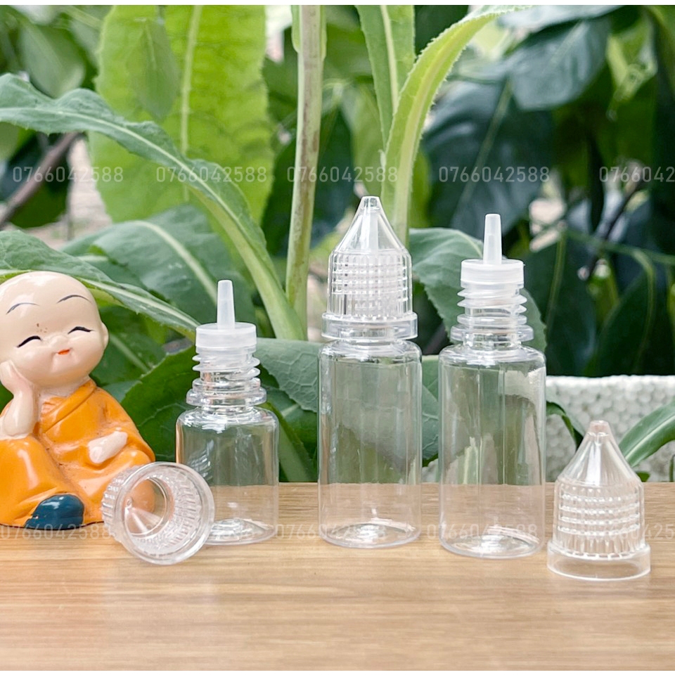 Chai Chiết Mực Xăm 5ml 10ml 15ml 💗XẢ KHO💗 Chai đựng mực xăm môi/vỏ chai đựng mực, chai chiết tinh dầu.