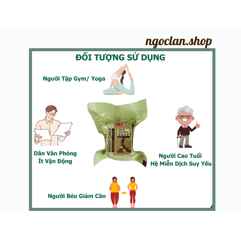Lương khô SBT Energy Dice 8 vị