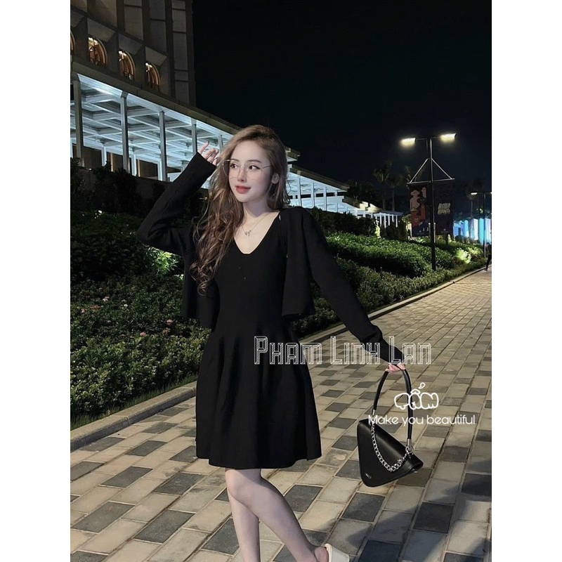 Set len qcc kèm áo khoác